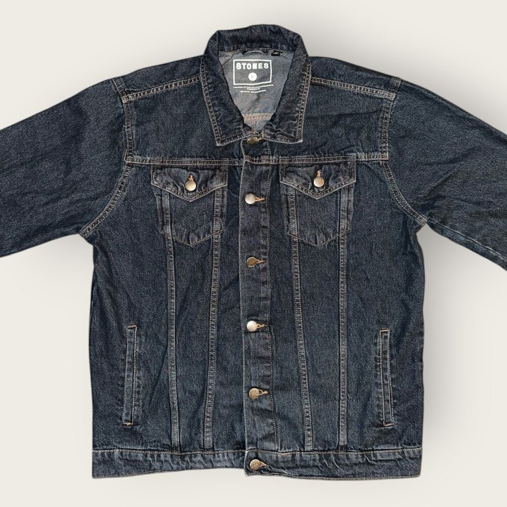 The Rolling Stones No Filter Tour 2019 Denim Jacket — Size Large
